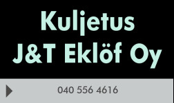 Kuljetus J&T Eklöf Oy logo